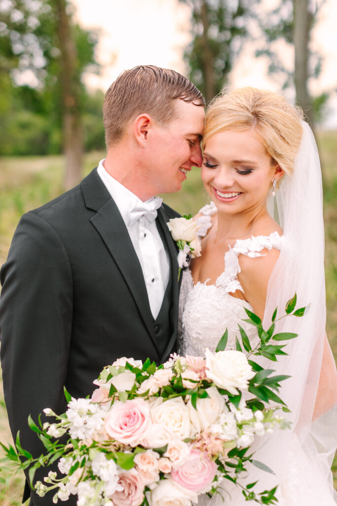 evansville in wedding, Indiana wedding, bride and groom