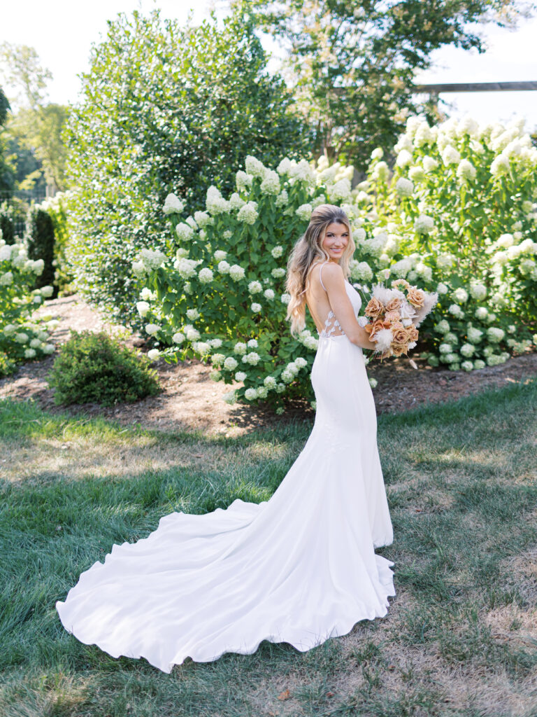 Virginia wedding, ceremony, Fleetwood Farm wedding, bride, bridal