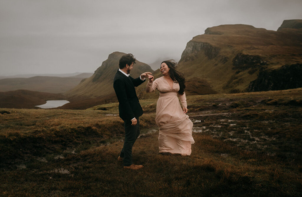 Scotland engagement, bride and groom, engagement photoshoot, wedding planner, international wedding planner