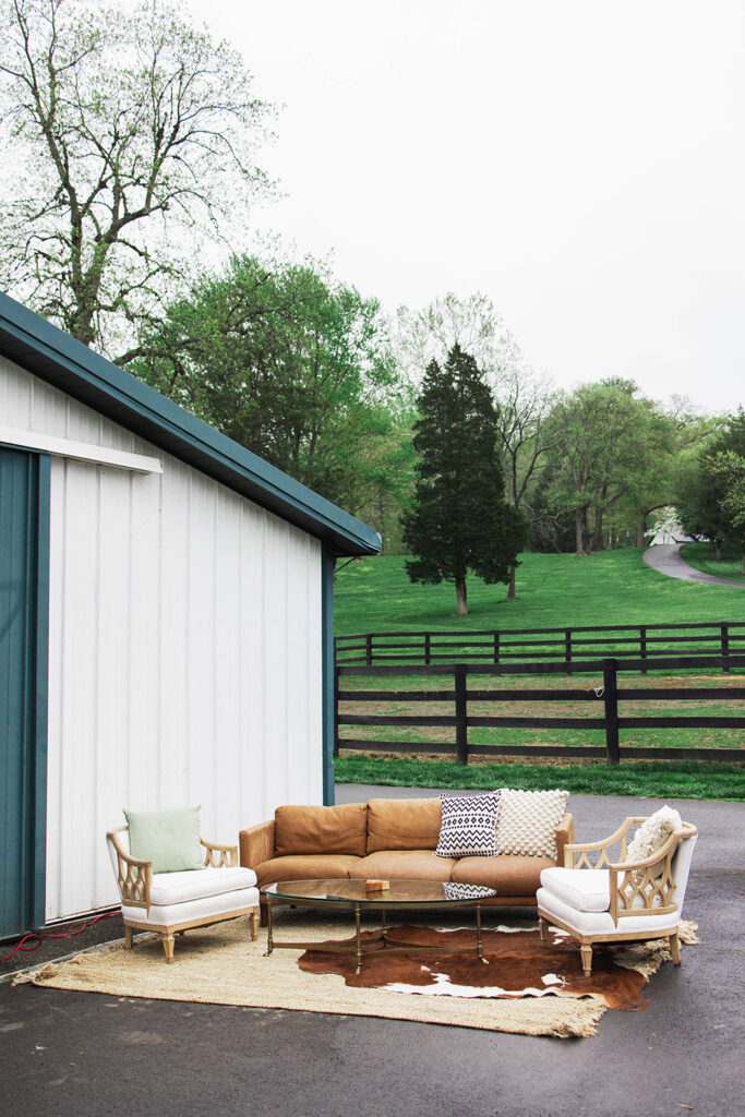 wedding welcome party, barn party, wedding design, virginia wedding, country wedding, luxury wedding, wedding lounge set