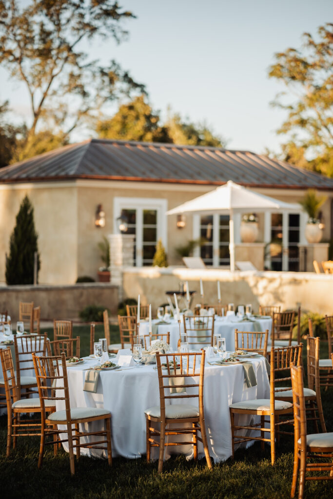 monte ventoso wedding, luxurious italian villa wedding venue, virginia wedding planner and designer, luxury wedding, wedding reception, outdoor reception, al fresco wedding reception