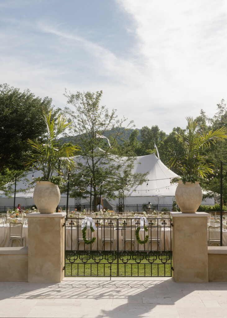 wedding, virginia wedding, italian inspired wedding, wedding reception, outdoor wedding, wedding tent, al fresco wedding