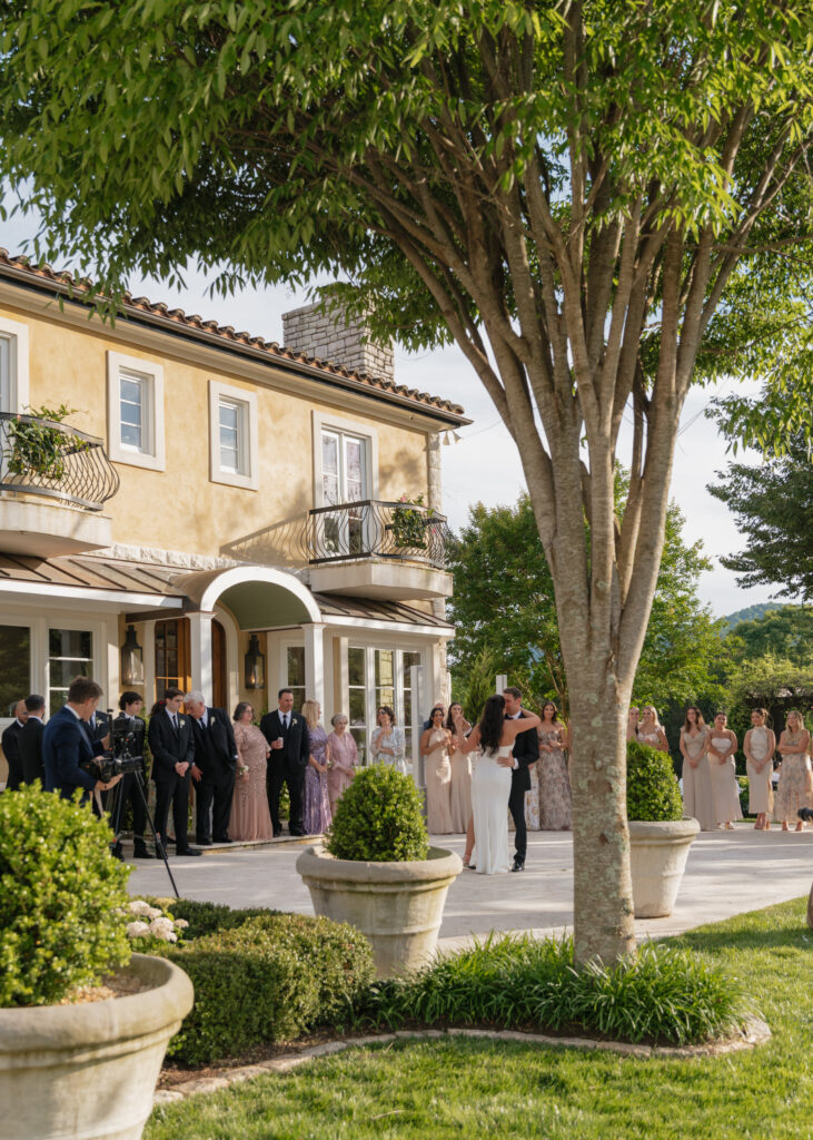 wedding, virginia wedding, italian inspired wedding, wedding reception, outdoor wedding