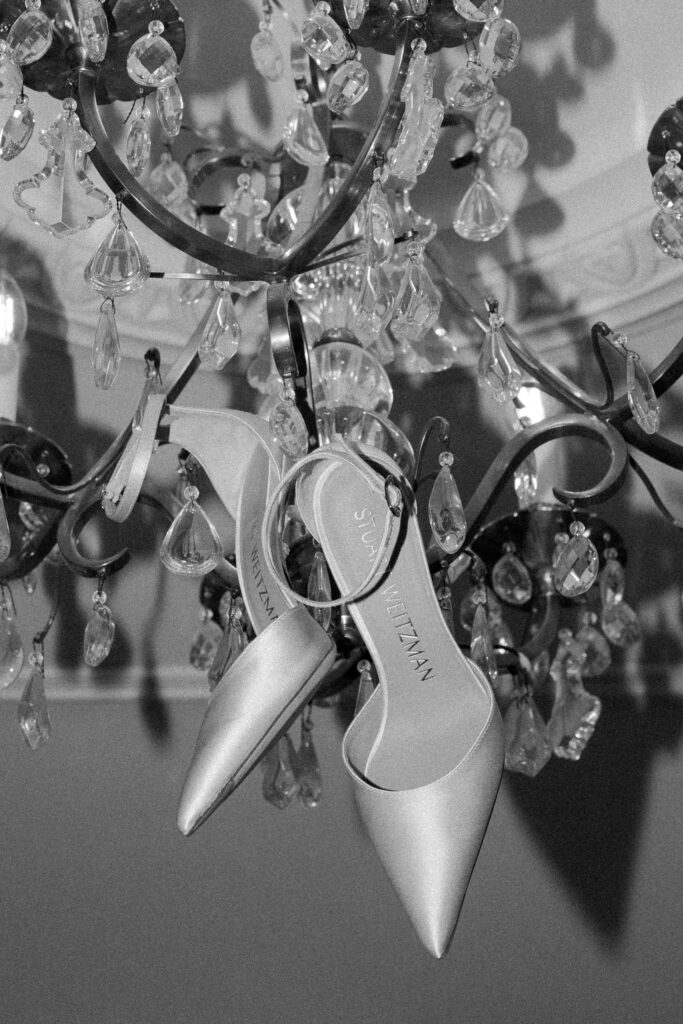 Black Iris Estate, Carmel indiana wedding venue, wedding reception, wedding heels, bridal shoes, stuart weitzman heels