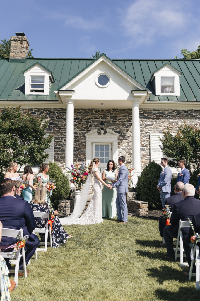 heigh torr estate wedding, tented wedding, outdoor wedding, virginia wedding planner, ceremony