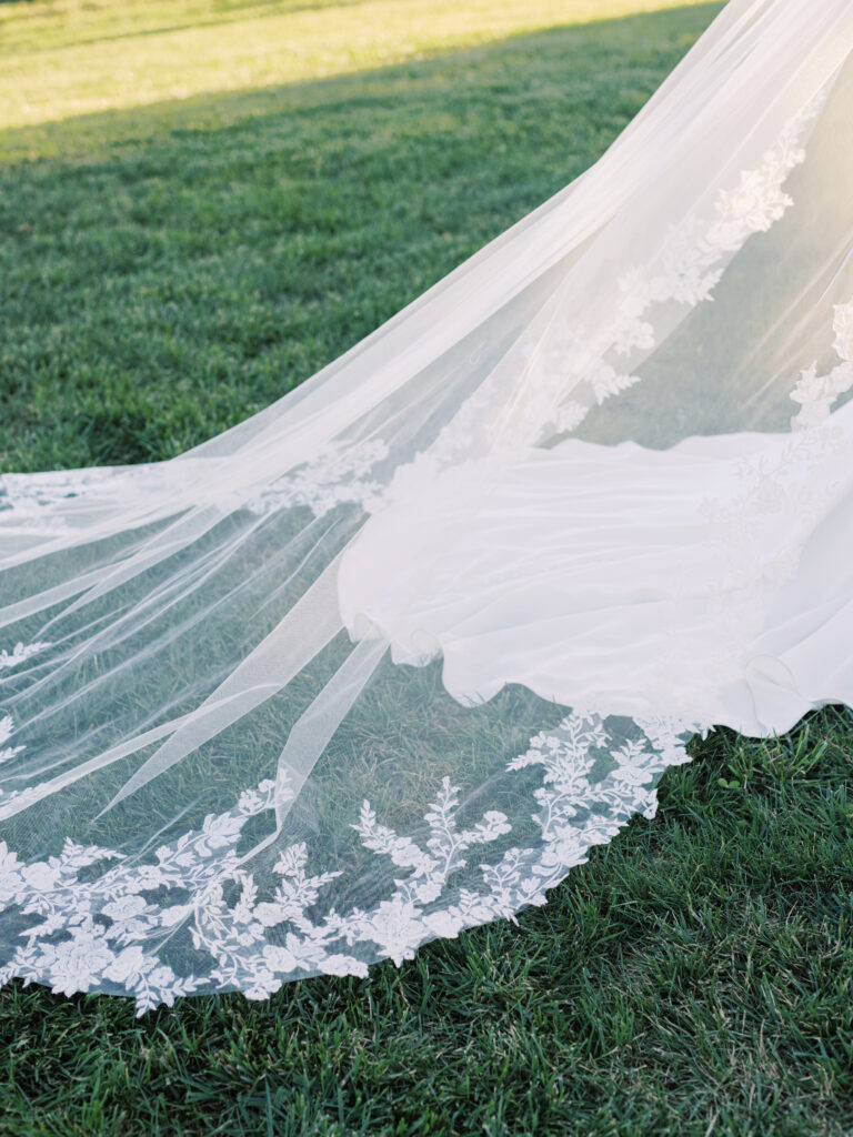 wedding, shadow creek wedding, white and pink wedding, virginia wedding, wedding planner, bridal veil, wedding veil