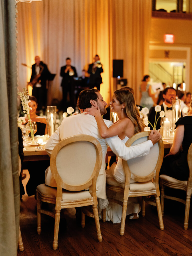 luxury wedding planner, luxury wedding, wedding design, congressional country club wedding, wedding reception, bride and groom