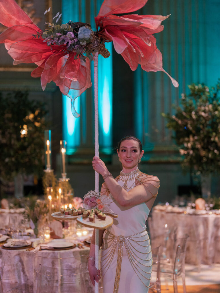 erin go glam, mellon auditorium, fairytale wedding, event entertainment, cocktail hour entertainment, ridgewells catering