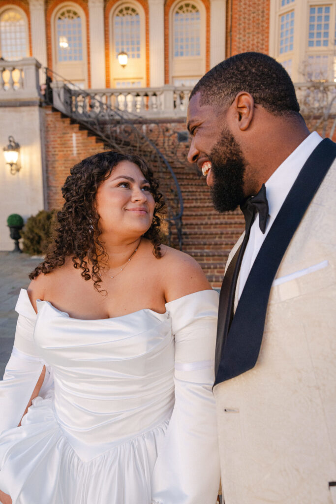people magazine featured wedding, kobie turner wedding, virginia wedding planner, white and green wedding, vida events wedding, bride and groom