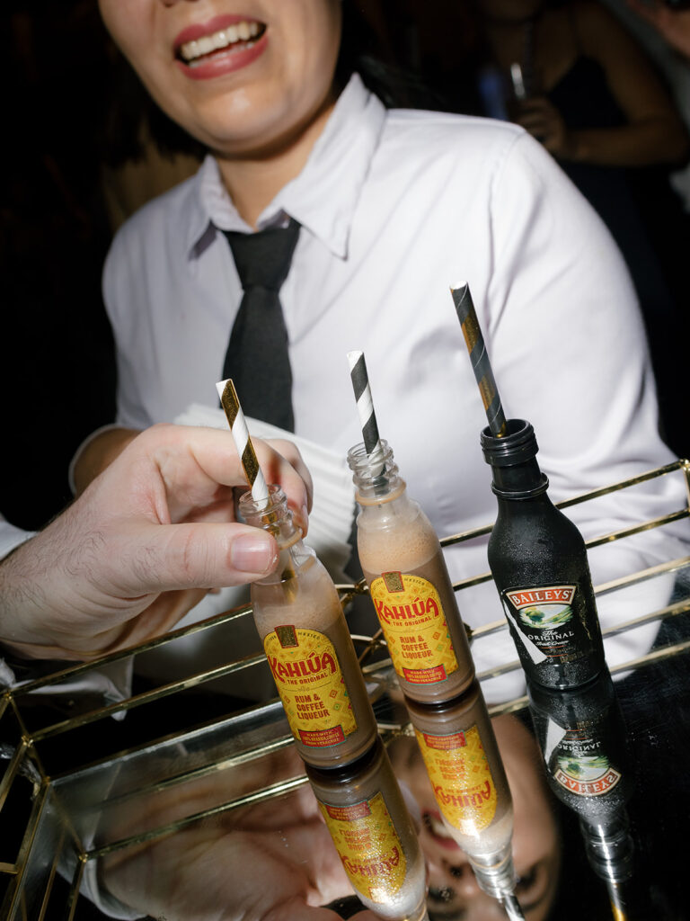 Larz Anderson wedding, Washington dc wedding, wedding reception, late night bite, wedding drinks