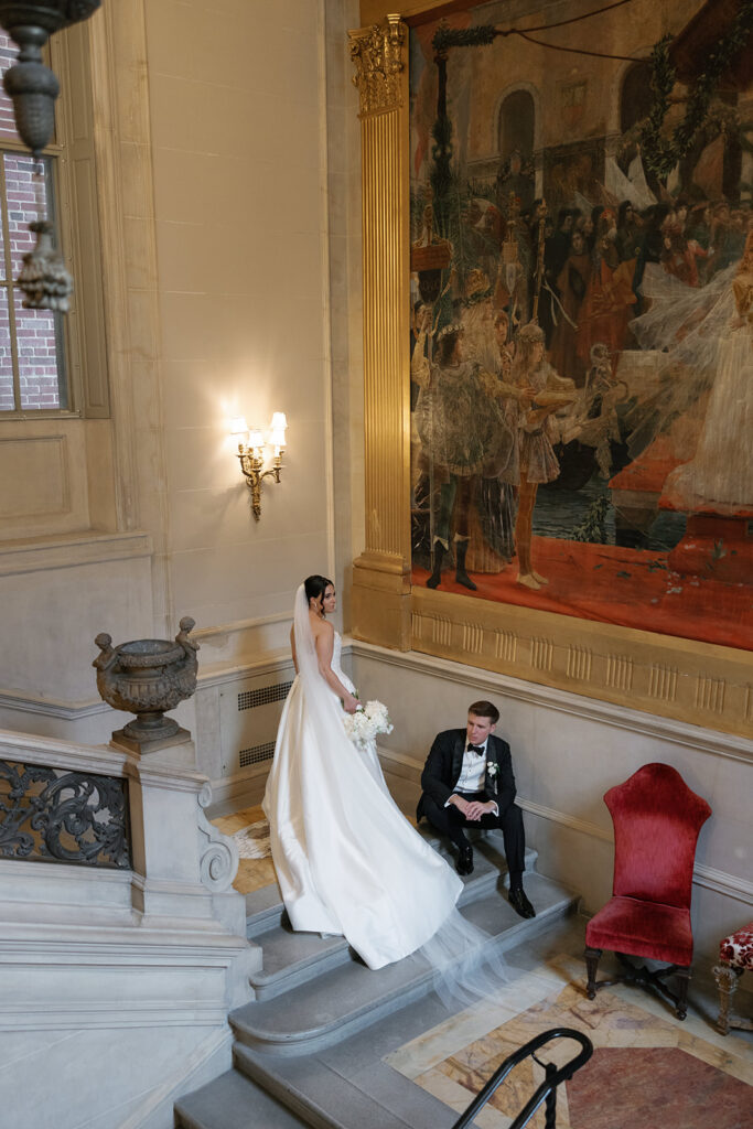 Larz Anderson wedding, Washington dc wedding, bride and groom, vida events wedding