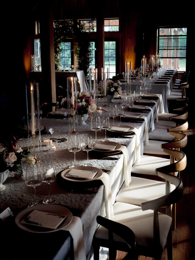 blossom ridge farm wedding, charlottesville wedding, luxury wedding planner, virginia wedding planner, wedding reception, wedding tablescape