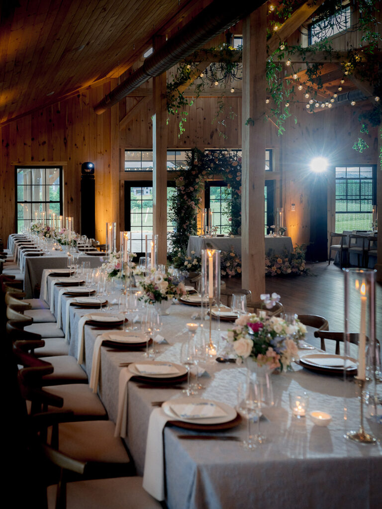 blossom ridge farm wedding, charlottesville wedding, luxury wedding planner, virginia wedding planner, wedding reception, wedding tablescape